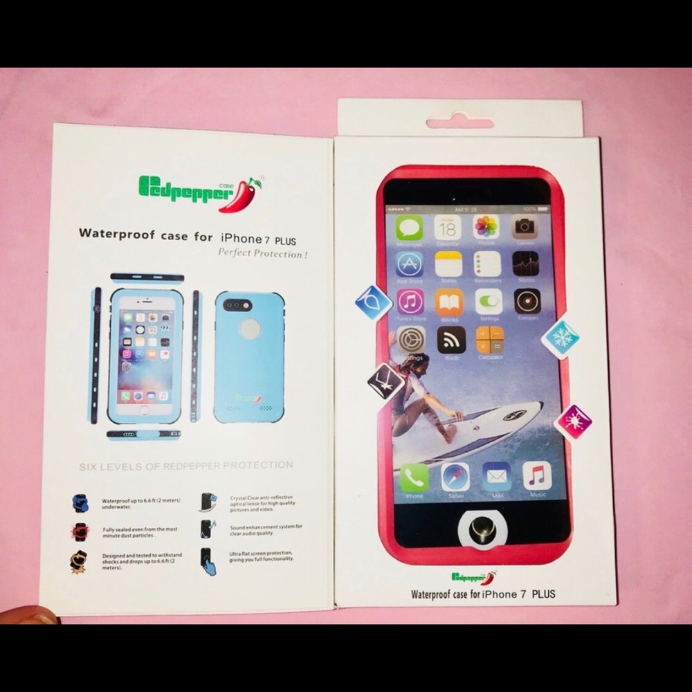 iPhone 7plus Brand New RedPepper LifeProof Case